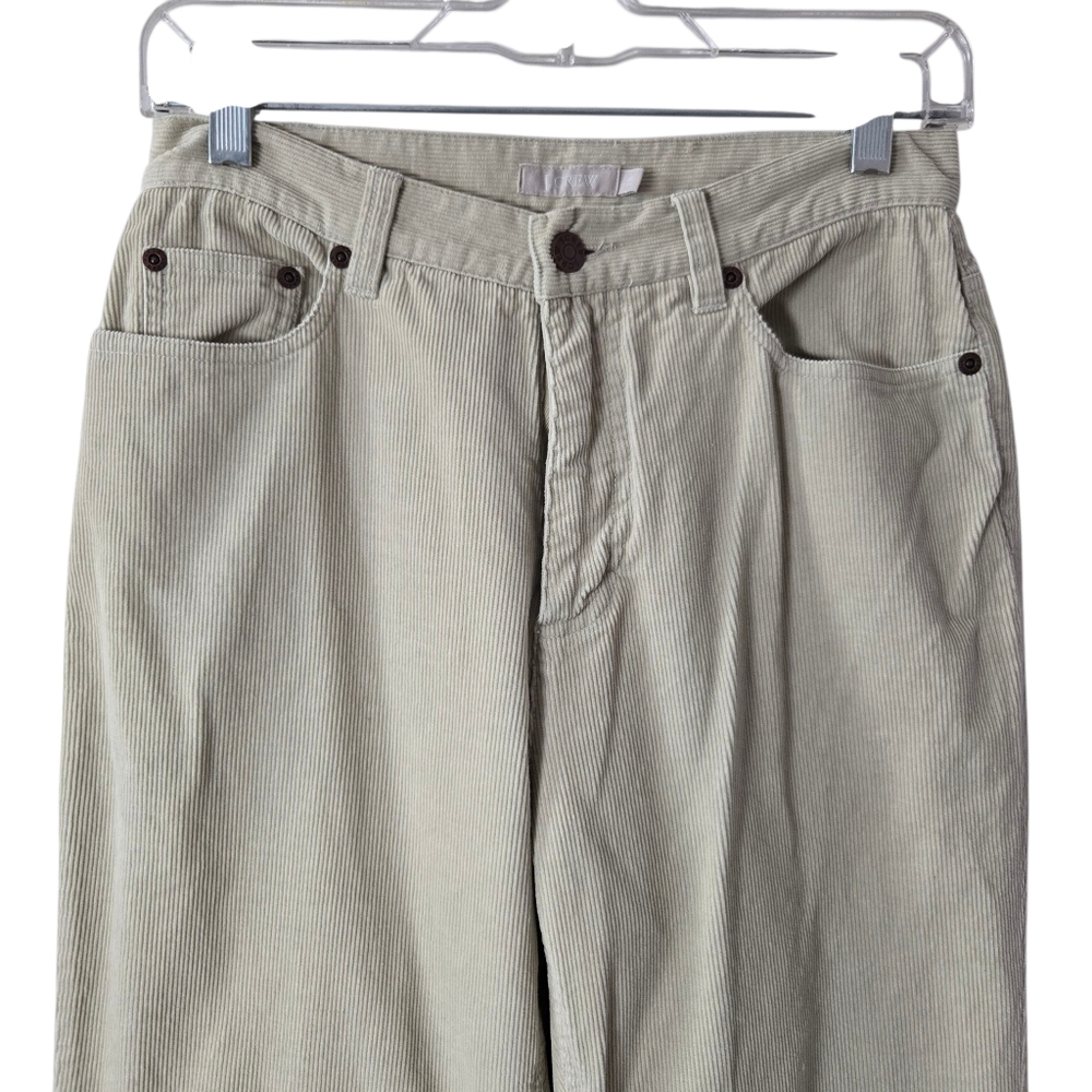 J.Crew High-Rise Corduroy Pants Cotton Pockets - Picture 3 of 13